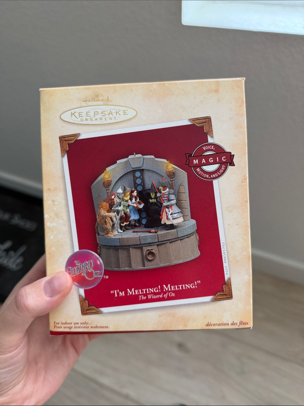 Hallmark Keepsake Ornament Wizard of Oz Melting Scene -